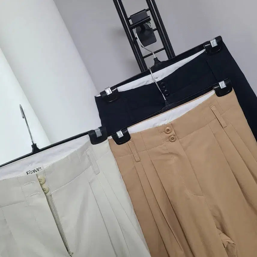 [BUNJANG] Favorite Tucked Cuffed Pants / 새-페이보릿-핀턱카브라팬츠s(총장108)