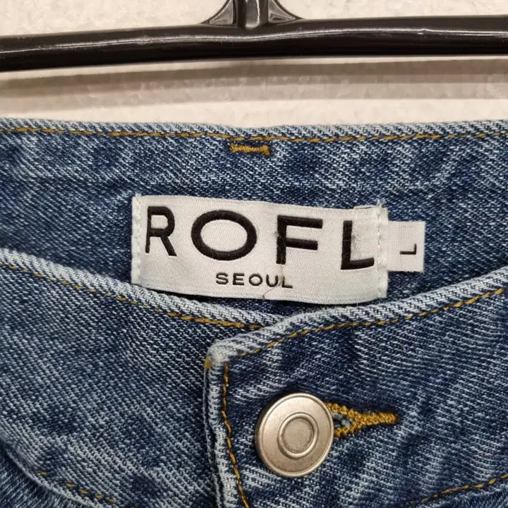 [BUNJANG] ROFL Double Knee Washed Cargo Denim Pants / [30 inch] ROFL 더블니 워싱 카고 데님 팬츠 청바지