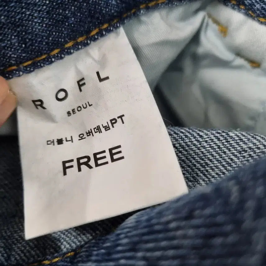 [BUNJANG] ROFL Double Knee Washed Cargo Denim Pants / [30 inch] ROFL 더블니 워싱 카고 데님 팬츠 청바지
