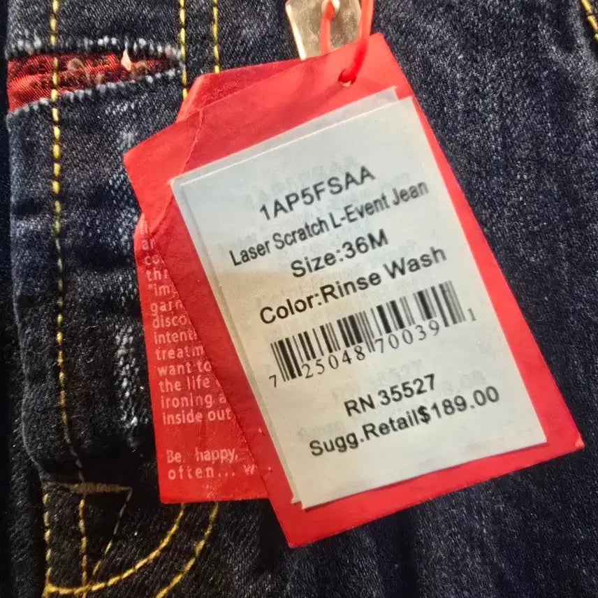 [BUNJANG] GIRBAUD Denim Pants / GIRBAUD 데미지 데님 팬츠. 미착.