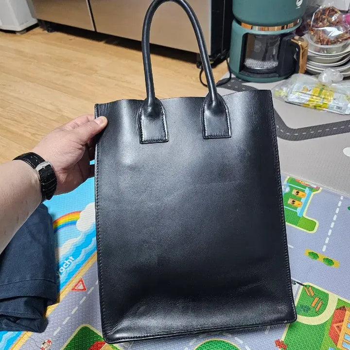 [BUNJANG] Acne Studios Black Fringe Tote Bag / 아크네 스튜디오 블랙 프린지 토트백