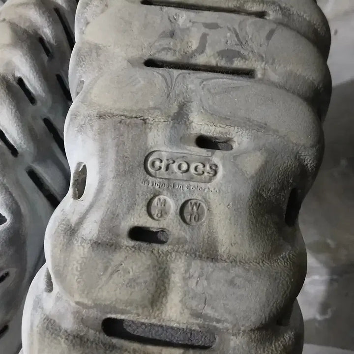 [BUNJANG] Crocs Eco Clog Gray Marble (M8/W10) Sandals / 크록스 에코 클로그 회색 마블 M8/W10 [size 270mm]