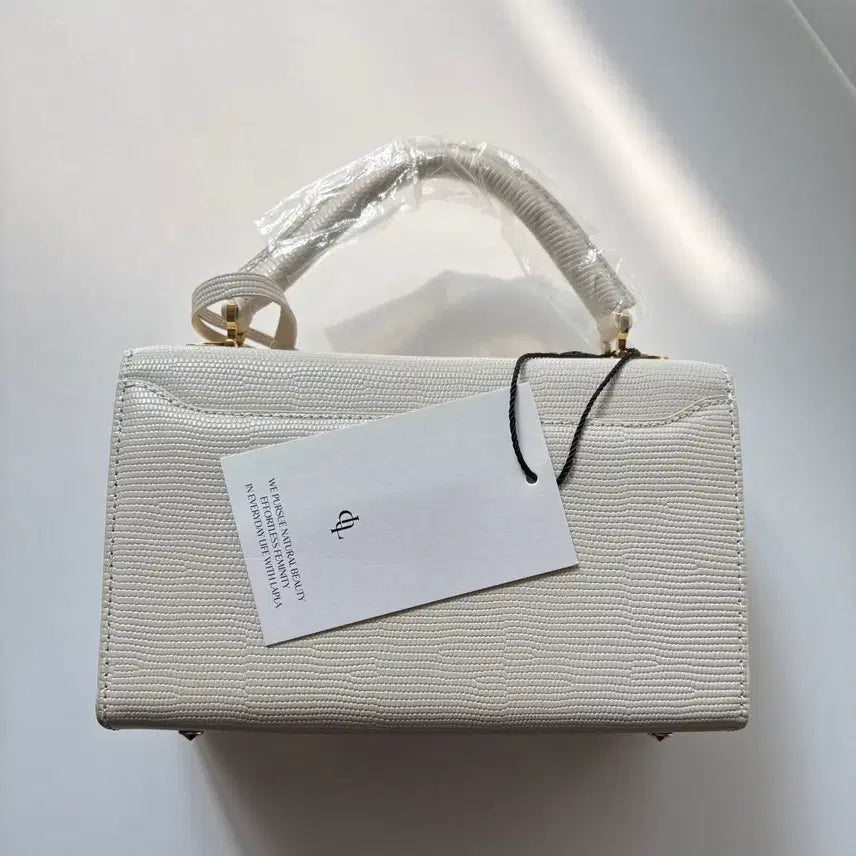 [SOLD OUT] 라플라 미니미백 가방 크림 새상품 풀구성