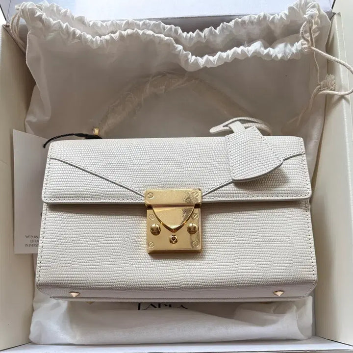[SOLD OUT] 라플라 미니미백 가방 크림 새상품 풀구성