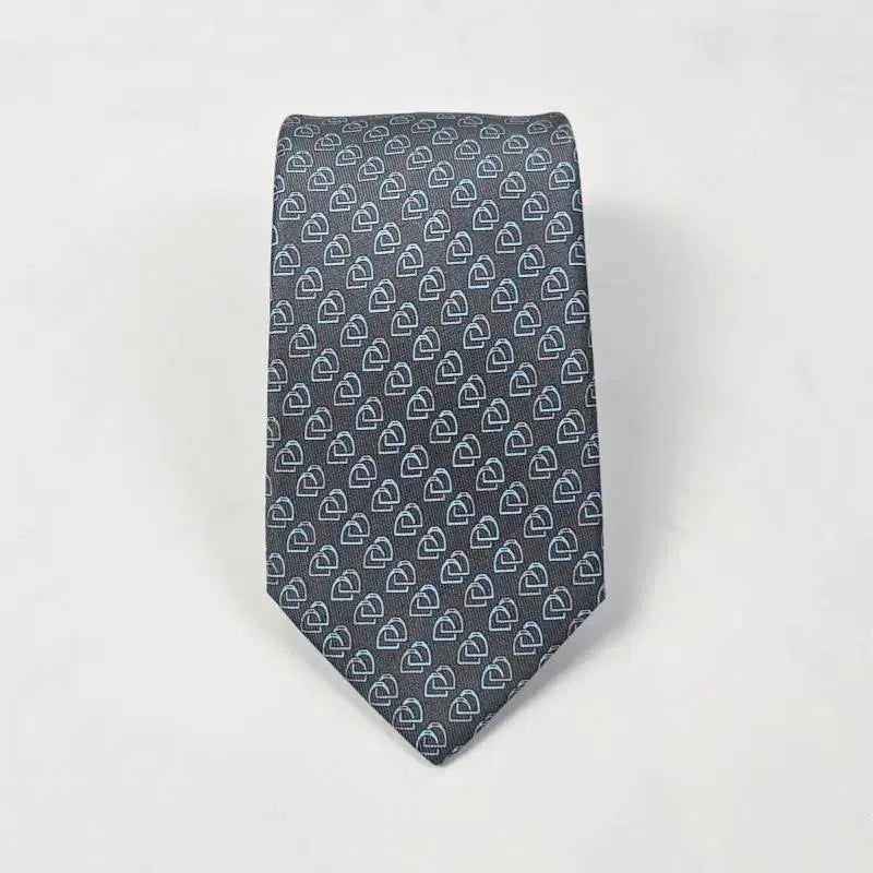 [BUNJANG] Hermès Silk Tie H006415T 07 / 에르메스 실크 남성 넥타이 그리 H006415T 07