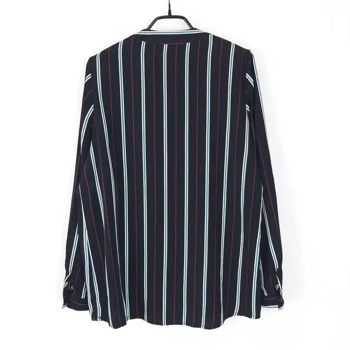 [BUNJANG] Striped Button-Up Blouse / 여성 스트라이프 단추 블라우스