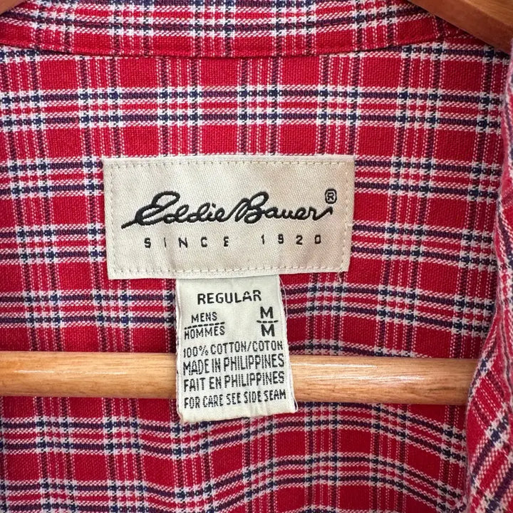 [BUNJANG] Eddie Bauer 90s Button-down Check Shirt / [2XL] 90s 에디바우어 버튼다운 체크 셔츠