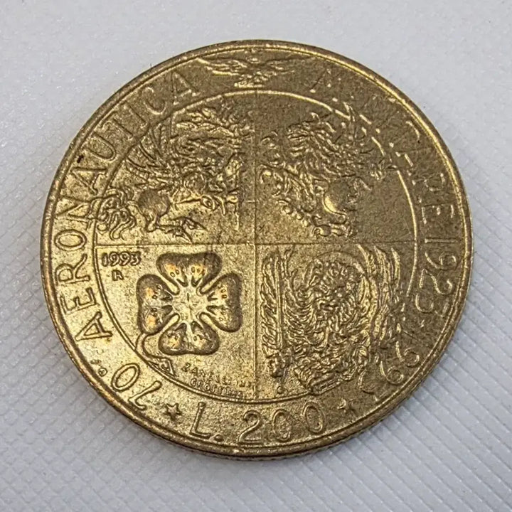 [BUNJANG] Italian 200 Lira FAO Commemorative Coin / 이탈리아 200리라 FAO 기념주화 zk-1633