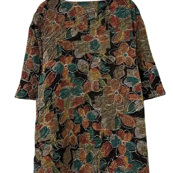 [BUNJANG] Mori Girl Floral Press Blouse / [F] JPN 모리걸하구미 플로럴 프레스 블라우스