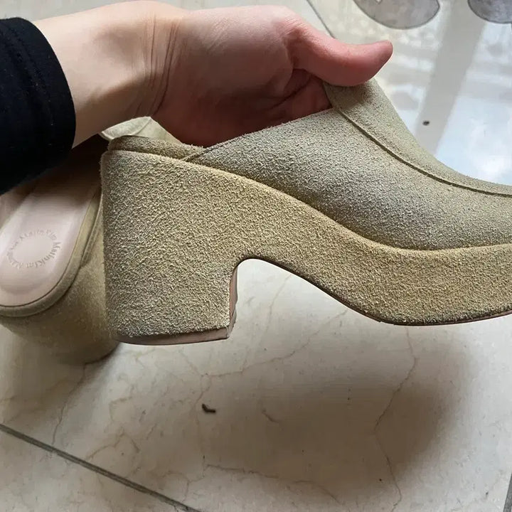 [BUNJANG] Matinkim Platform Mules / 마뗑킴 통쿱 뮬