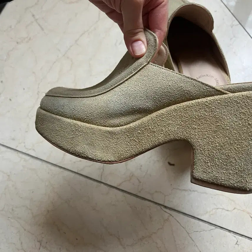 [BUNJANG] Matinkim Platform Mules / 마뗑킴 통쿱 뮬