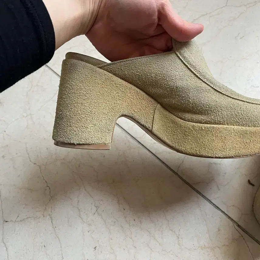 [BUNJANG] Matinkim Platform Mules / 마뗑킴 통쿱 뮬