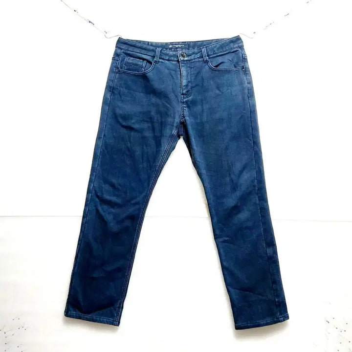 [BUNJANG] BangBang Winter Denim Jeans / 뱅뱅 기모청바지32-34/겨울청바지 스판/진청