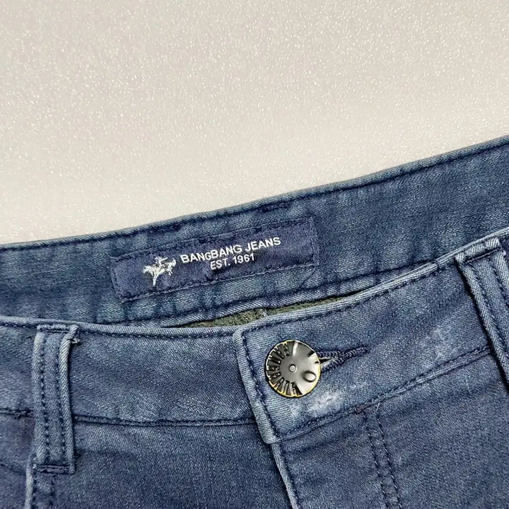 [BUNJANG] BangBang Winter Denim Jeans / 뱅뱅 기모청바지32-34/겨울청바지 스판/진청