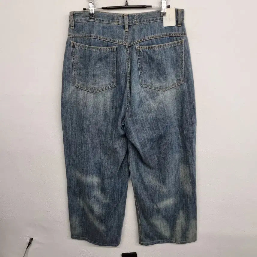 [BUNJANG] OOTJ 32-inch Washed Denim Jeans / [32 inch] OOTJ 워싱 데님 팬츠 청바지
