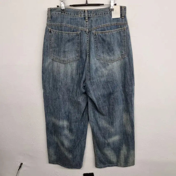 [BUNJANG] OOTJ 32-inch Washed Denim Jeans / [32 inch] OOTJ 워싱 데님 팬츠 청바지