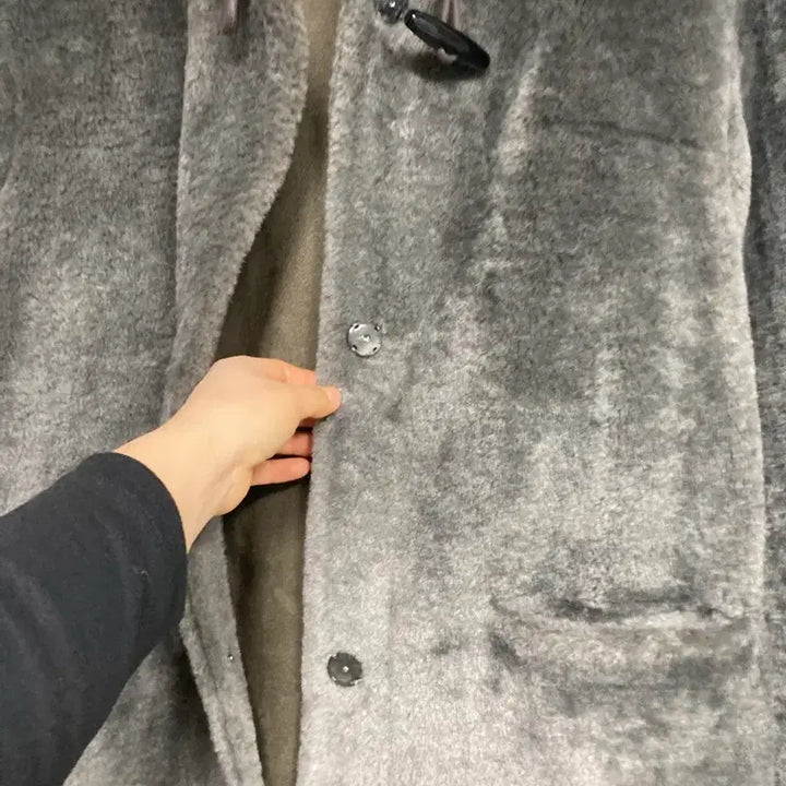 [BUNJANG] Briel Khaki Brown Faux Fur Coat / 브리엘 퍼코트 55~66~77카키브라운