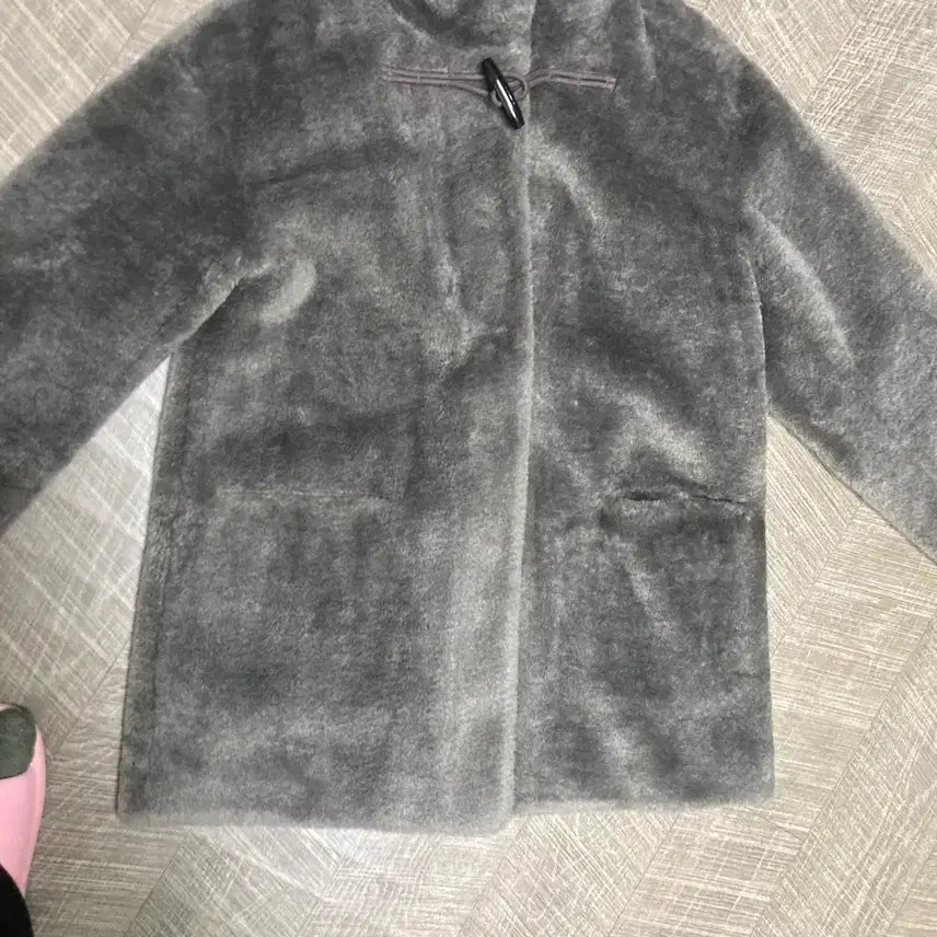 [BUNJANG] Briel Khaki Brown Faux Fur Coat / 브리엘 퍼코트 55~66~77카키브라운