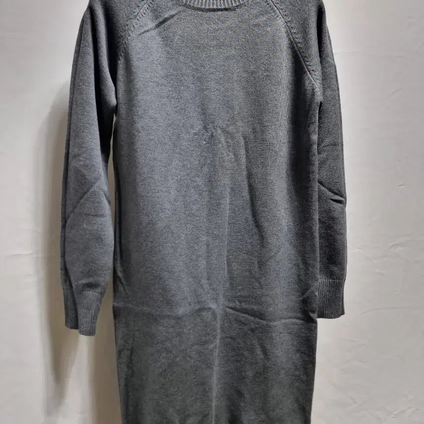 [BUNJANG] Knit Long Dress Gray / 83. 니트 롱 원피스 그레이