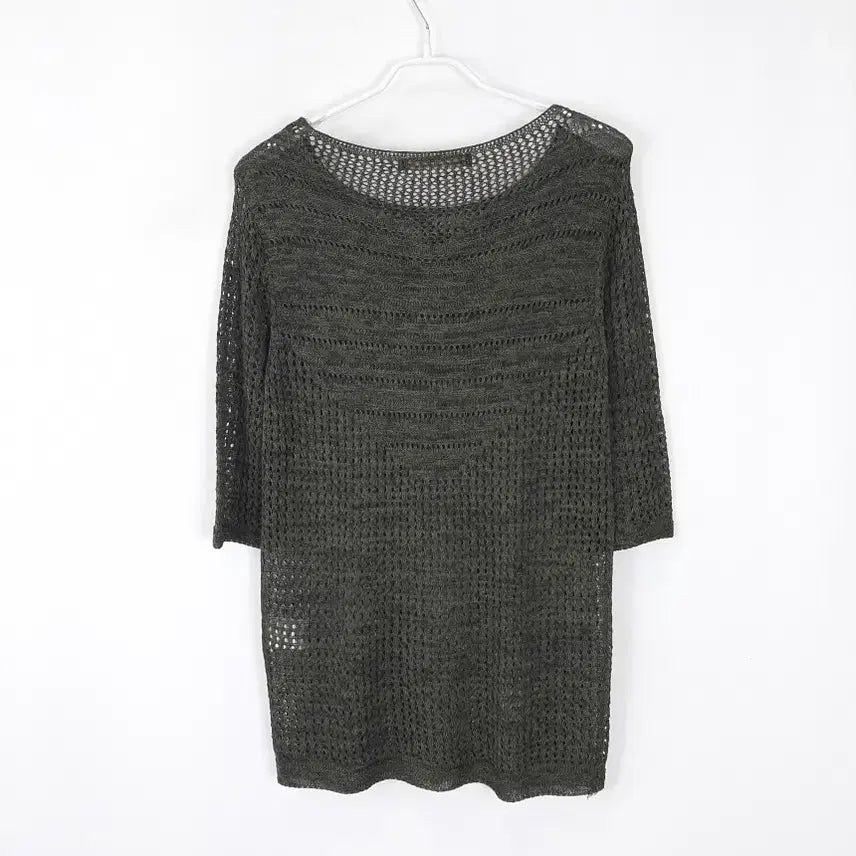 [BUNJANG] Anziek Knit Top 55 / 안지크 짜임포인트 니트 55