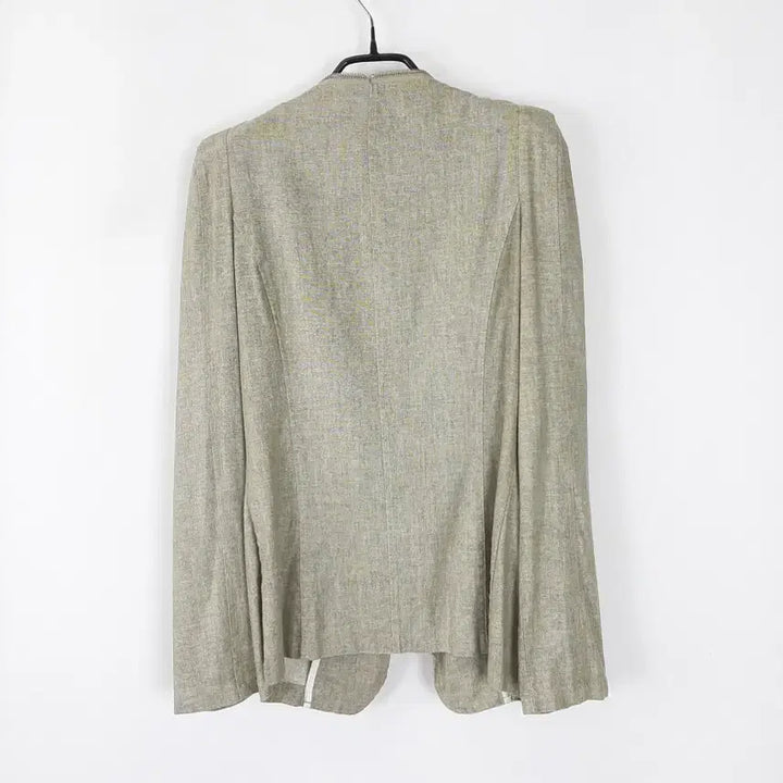 [BUNJANG] Apple &amp; Delicious Linen Blend Zip-Up Jacket / 애플앤딜리셔스 린넨혼방 집업자켓 F