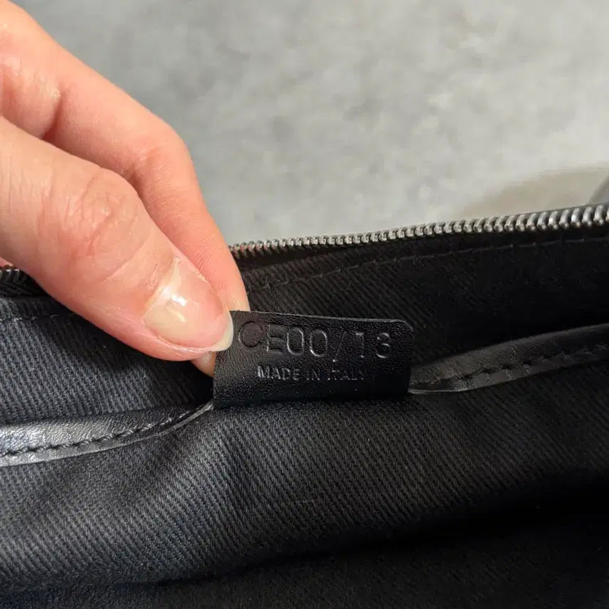 [BUNJANG] Celine Vintage Black Suede Macadam Bag / Celine 셀린느 빈티지 블랙 스웨이드 마카담 백