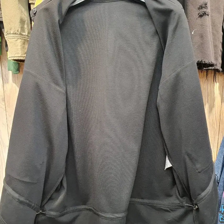 [BUNJANG] VW Vera Wang Hidden Button String Shirt Jacket / [66] 베라왕 VW 히든버튼 스트링 셔츠 자켓 (셔켓)
