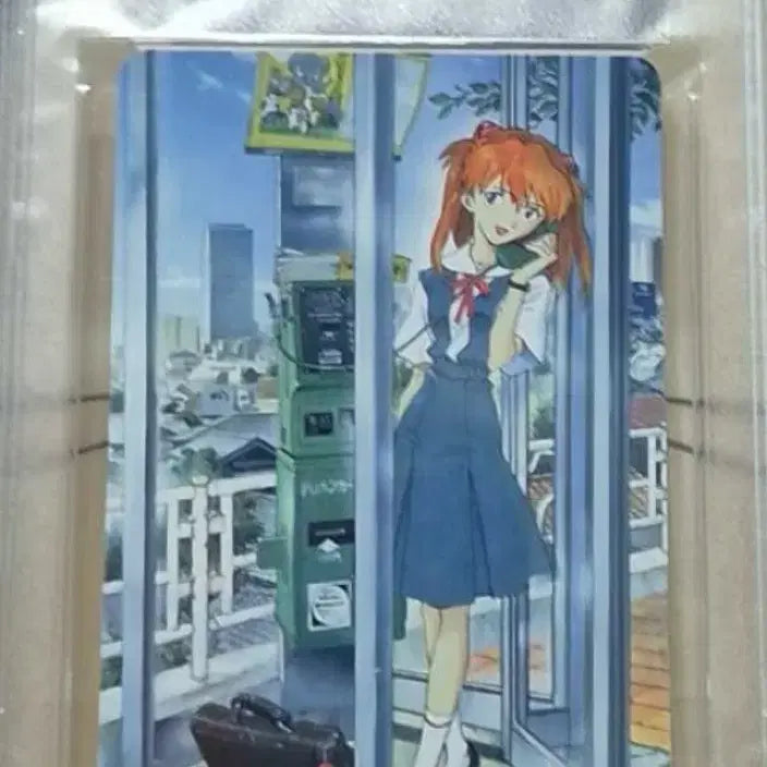 [BUNJANG] Evangelion Asuka Phone Card PSA 10 / 에반게리온 아스카 폰카드 PSA 10 GEM MT
