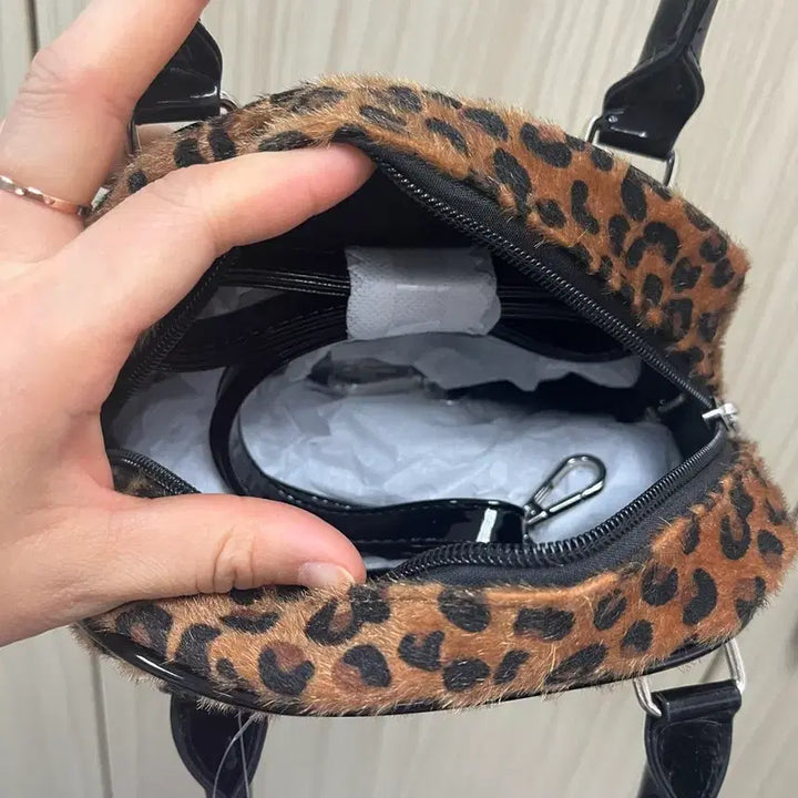 [BUNJANG] Aveil Kitty Leopard Print Tote Bag / 아베일 키티 호피 토트백 가방 새제품 판매합니다
