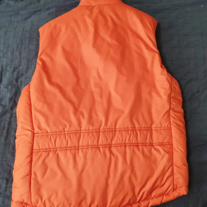 [BUNJANG] Polo Ralph Lauren Orange Padded Vest / 폴로 랄프로렌 오렌지 패딩 조끼