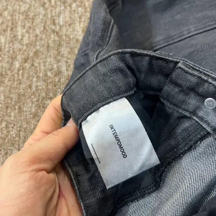 [BUNJANG] INTEMPOMOOD Black Denim Pants M / 인템포무드 블랙 데님 팬츠 M