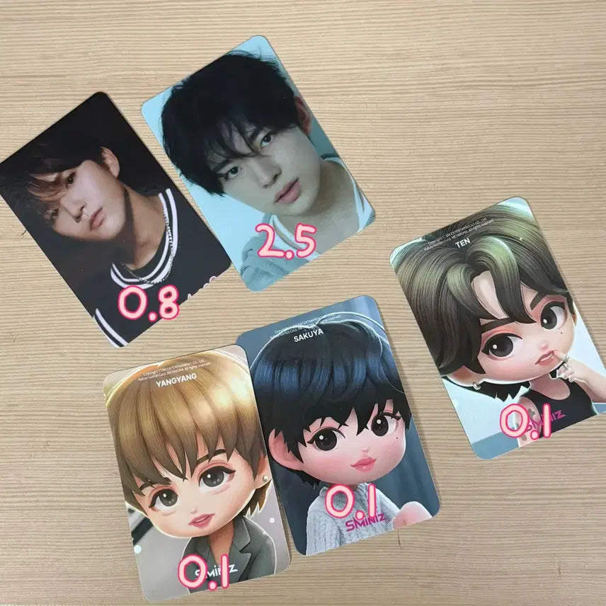 [SOLD OUT] 엔시티위시 웨이션브이 스미니즈 이벤트 한정판 포카 유우시 재희