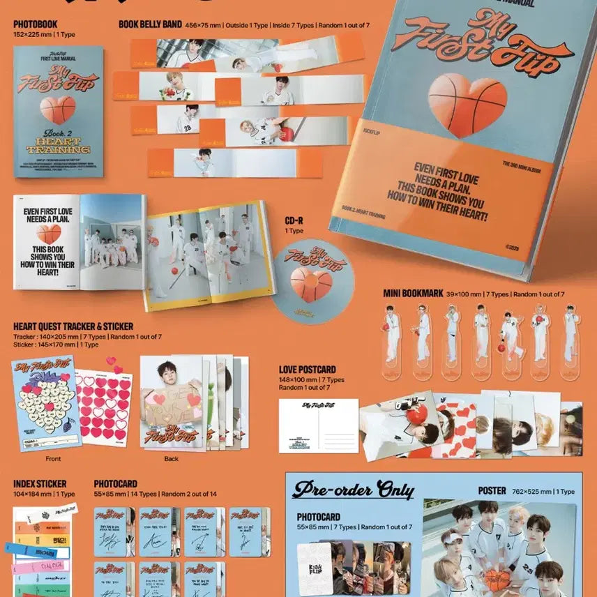 [BUNJANG] Kickflip Kiju Set Album / 킥플립 3집 개봉 앨범 케이주 세트