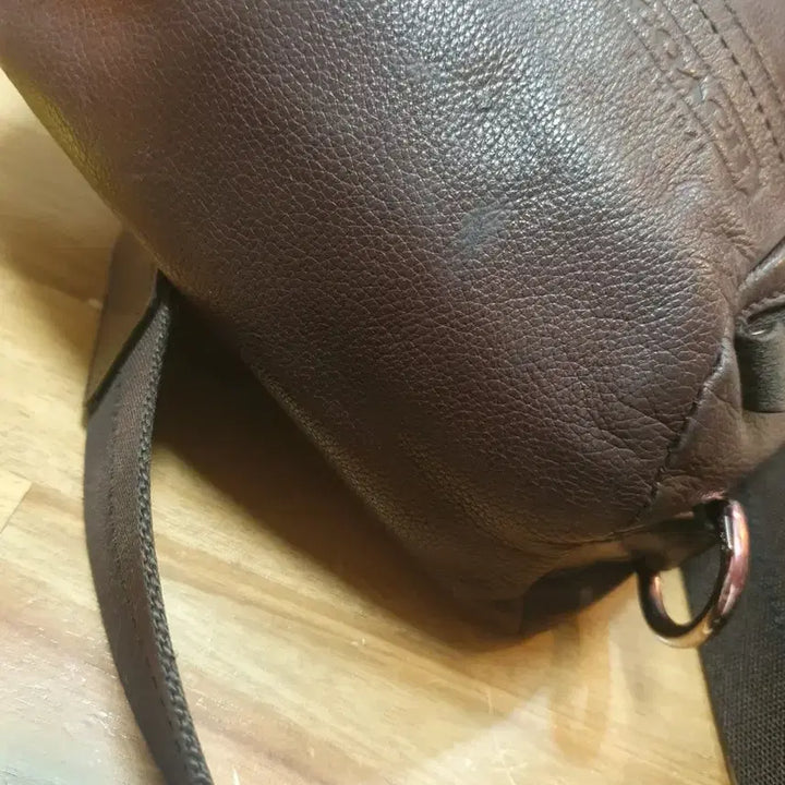 [BUNJANG] Coach Leather Sling Bag Brown / 코치 가죽 슬링백 브라운