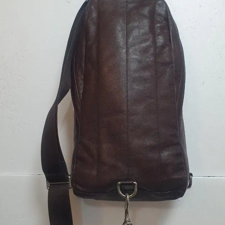 [BUNJANG] Coach Leather Sling Bag Brown / 코치 가죽 슬링백 브라운