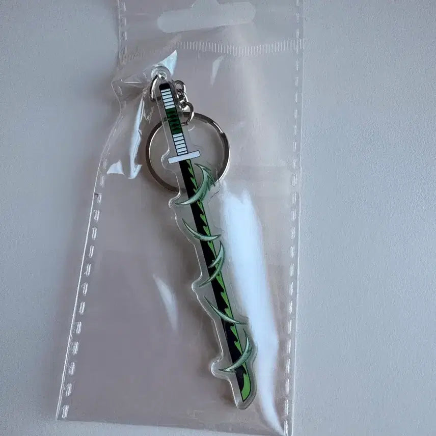[BUNJANG] Demon Slayer Cinema Sun-blade Keyring / 귀멸의 칼날 시네미 일륜도 키링
