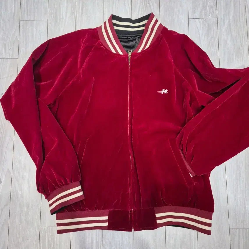 [BUNJANG] Niceghostclub Reversible Souvenir Jacket / 나이트고스트클럽 스카쟌