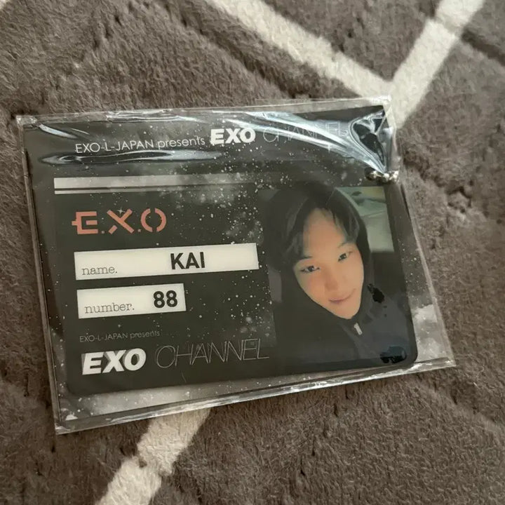 [BUNJANG] EXO Kai Japan Channel ID Card / 엑소 EXO 카이 재팬 KAI 엑소 채널 아이디카드