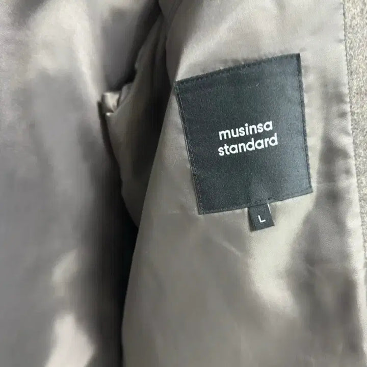 [BUNJANG] Musinsa Standard Daily Half Balmacaan Coat Top L / 무신사스탠다드 데일리 하프 발마칸 코트 L 택 없는 새상품