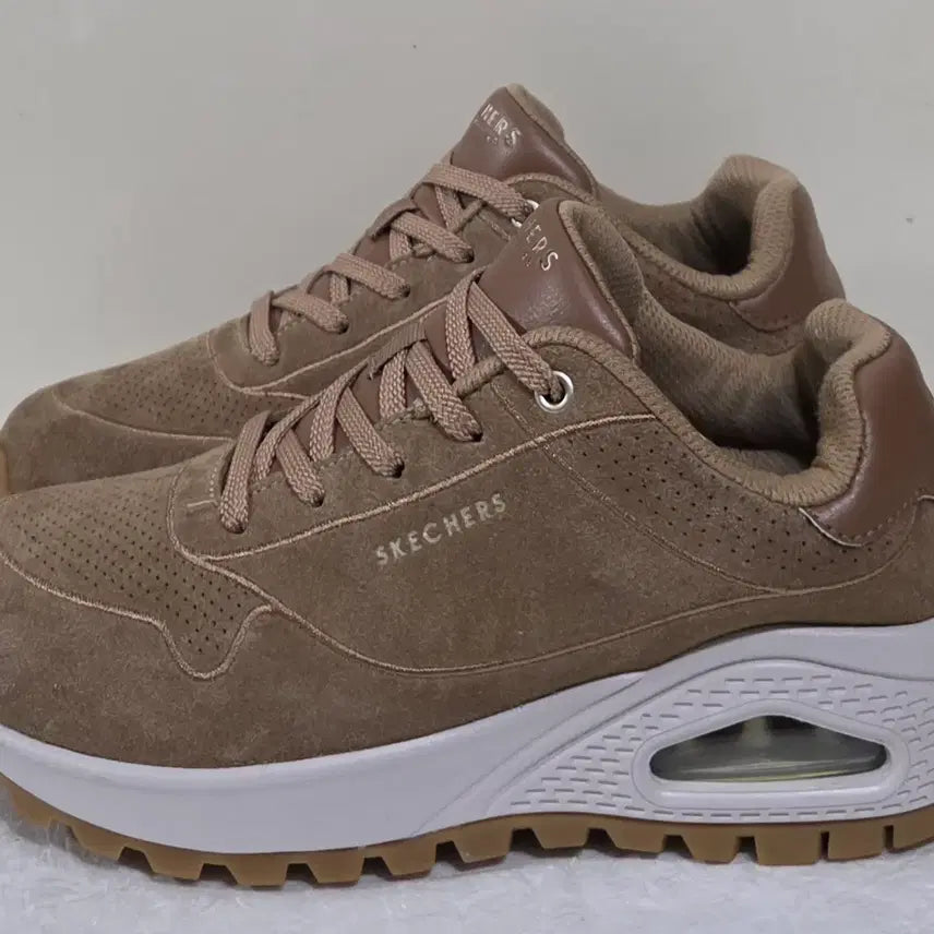 [BUNJANG] Skechers Uno Rugged Chiloup Chestnut Leather Sneakers / [235] 스케쳐스 우노 러기드-칠루프 체스트넛ㅡ단종매물,최저가