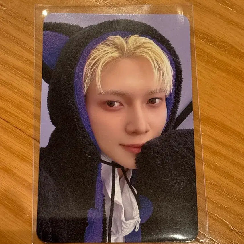 [BUNJANG] ATEEZ Yeosang Black Cat POB Photocard / 에이티즈 메이크스타 검정고양이 여상 포카