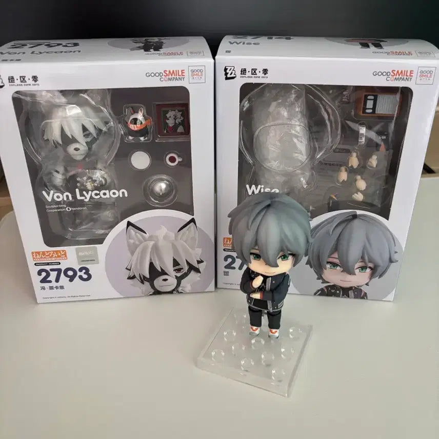 [BUNJANG] Zenless Zone Zero Wise and Lycaon Nendoroid Bundle / 젠레스 와이즈,리카온 넨도로이드 일괄