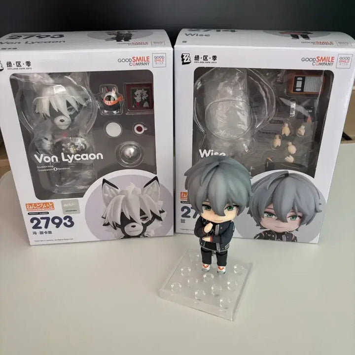 [BUNJANG] Zenless Zone Zero Wise and Lycaon Nendoroid Bundle / 젠레스 와이즈,리카온 넨도로이드 일괄