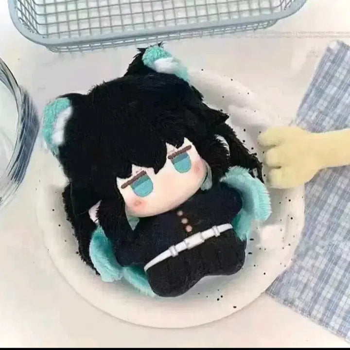 [BUNJANG] Demon Slayer Tokito Muichiro 10cm Plush Doll / 귀멸의 칼날 무이치로 토미오카 기유 일괄 속성 10깅 누이 10cm
