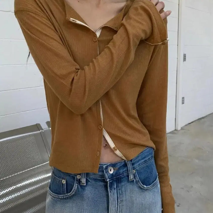 [BUNJANG] Better Tencel Cardigan - Assorted Colors / 베러 골지 텐셀 가디건 4컬러 오유알