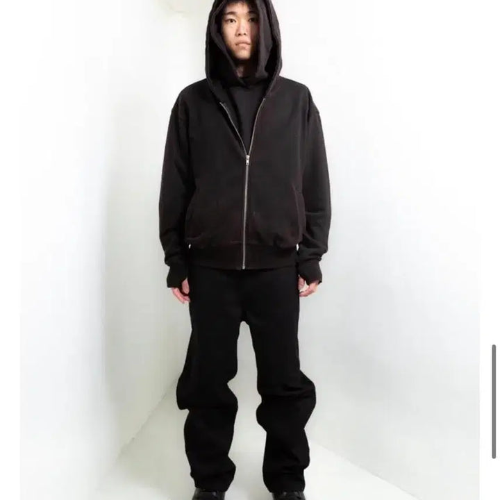 [SOLD OUT] Emew 에투믹 이뮤 fetus 코튼 블랙 팬츠