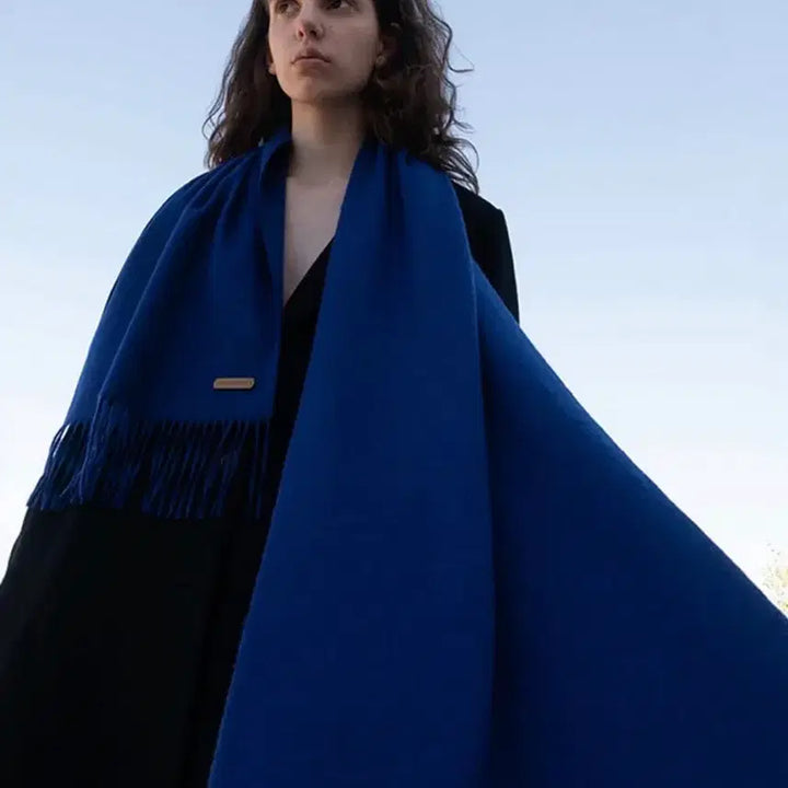[BUNJANG] le17septembre Cashmere Muffler Royal Blue / le17septembre 르917 캐시미어 머플러 로얄블루
