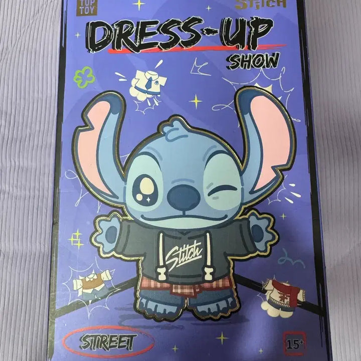 [BUNJANG] Disney Top Toy Stitch Dress-up Nectie Stitch / (미개봉)탑토이정품스티치드레스업/넥타이스티치