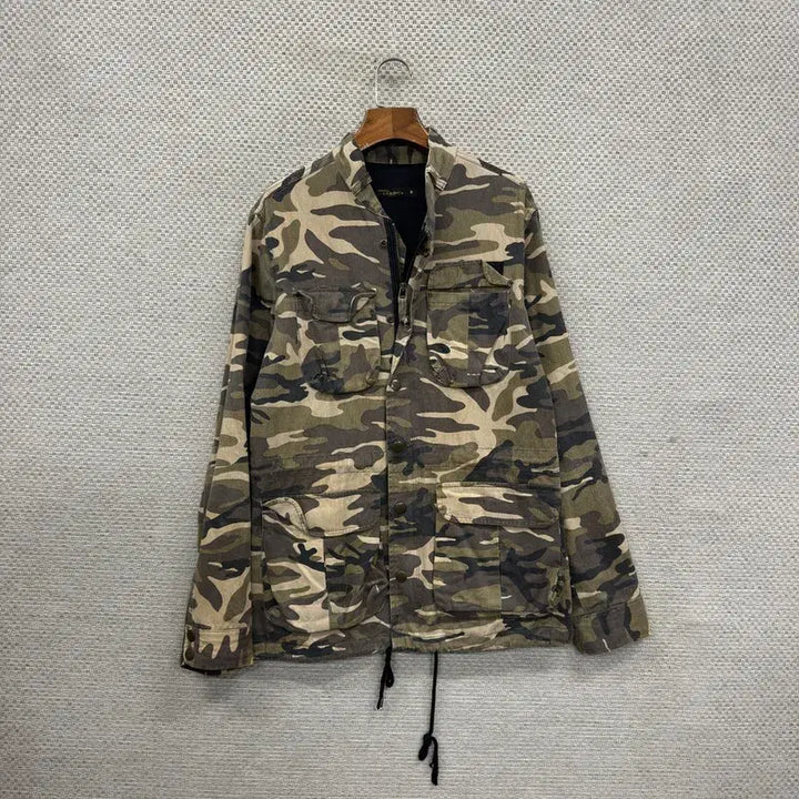 [BUNJANG] Vintage Military Camo Jacket M / 빈티지 밀리터리 카모 자켓 M M13554