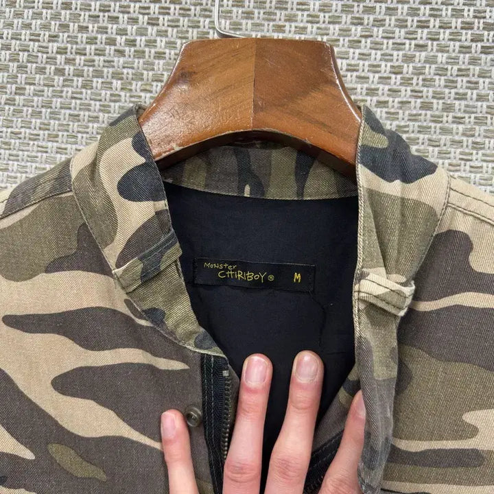 [BUNJANG] Vintage Military Camo Jacket M / 빈티지 밀리터리 카모 자켓 M M13554